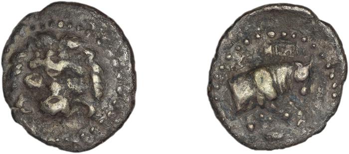 Samos Barron 1966 Last silver tetrobols, реверс, bm
