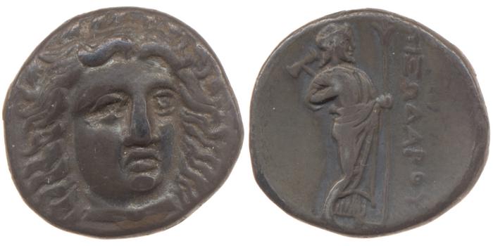 Pixodarus of Caria Halicarnassus Konuk 1998 A1, реверс, Британский музей