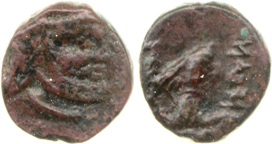 obverse Sabaces Egypt van Alfen 2002 V "Sabakes" fractional coinage type 3