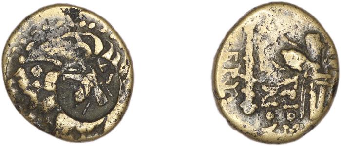Erythrae Kinns 1980 Period III.2, AE 10, реверс, Британский музей