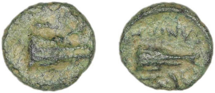 Samos Barron 1966 Pl. xxxi, 11, реверс, bm