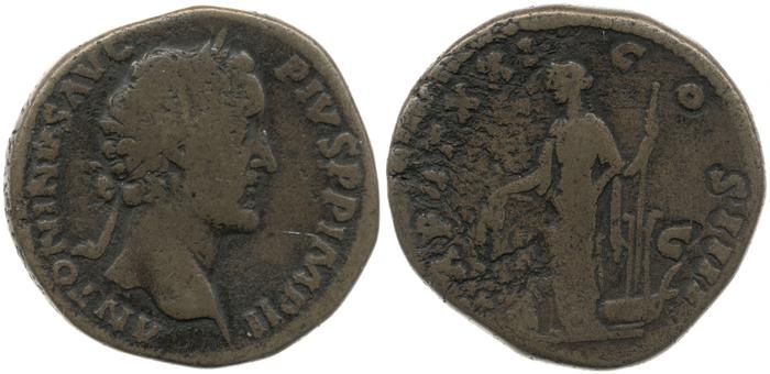 реверс RIC III Antoninus Pius 981