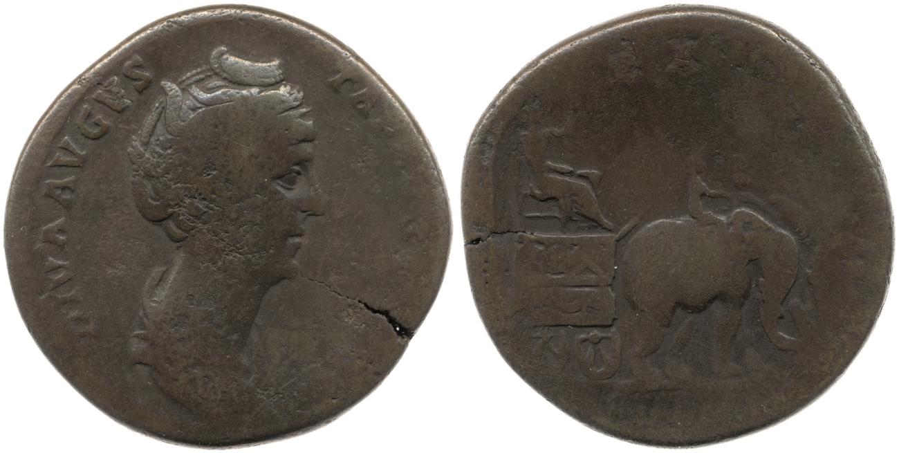 RIC III Antoninus Pius 1139, аверс, Британский музей