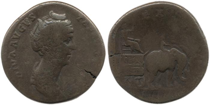 RIC III Antoninus Pius 1139, реверс, Британский музей