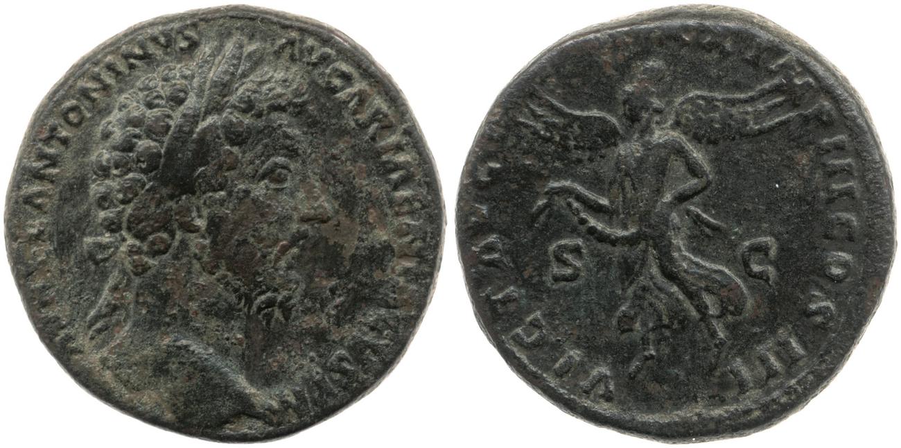 obverse RIC III Marcus Aurelius 925