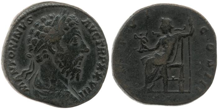 реверс RIC III Marcus Aurelius 1098