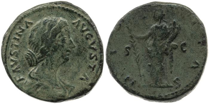RIC III Marcus Aurelius 1642, реверс, Британский музей