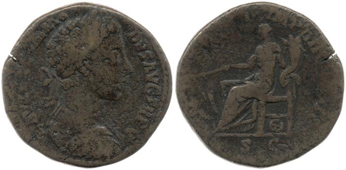 RIC III Marcus Aurelius 295, реверс, Британский музей