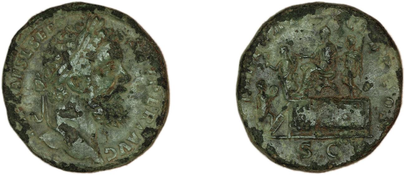 RIC IV Septimius Severus 654, аверс, Британский музей