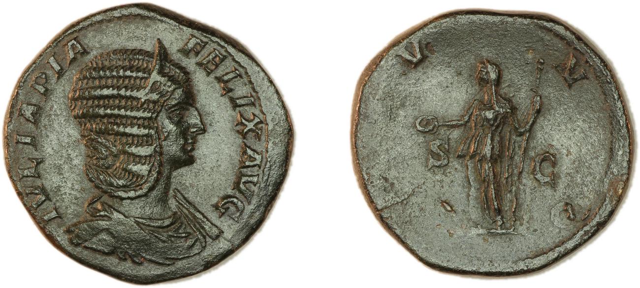 RIC IV Caracalla 584, аверс, Британский музей