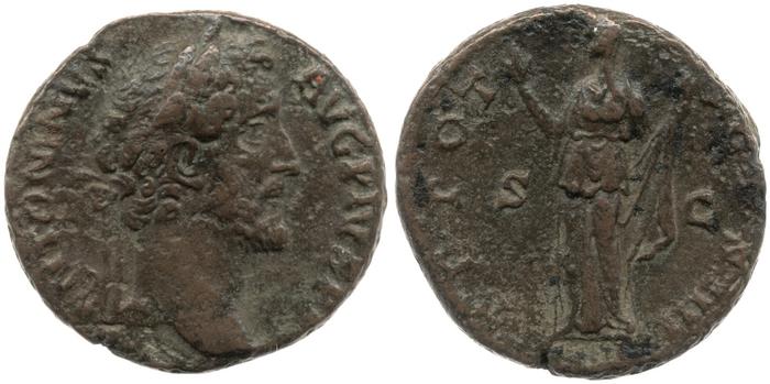 реверс RIC III Antoninus Pius 832A