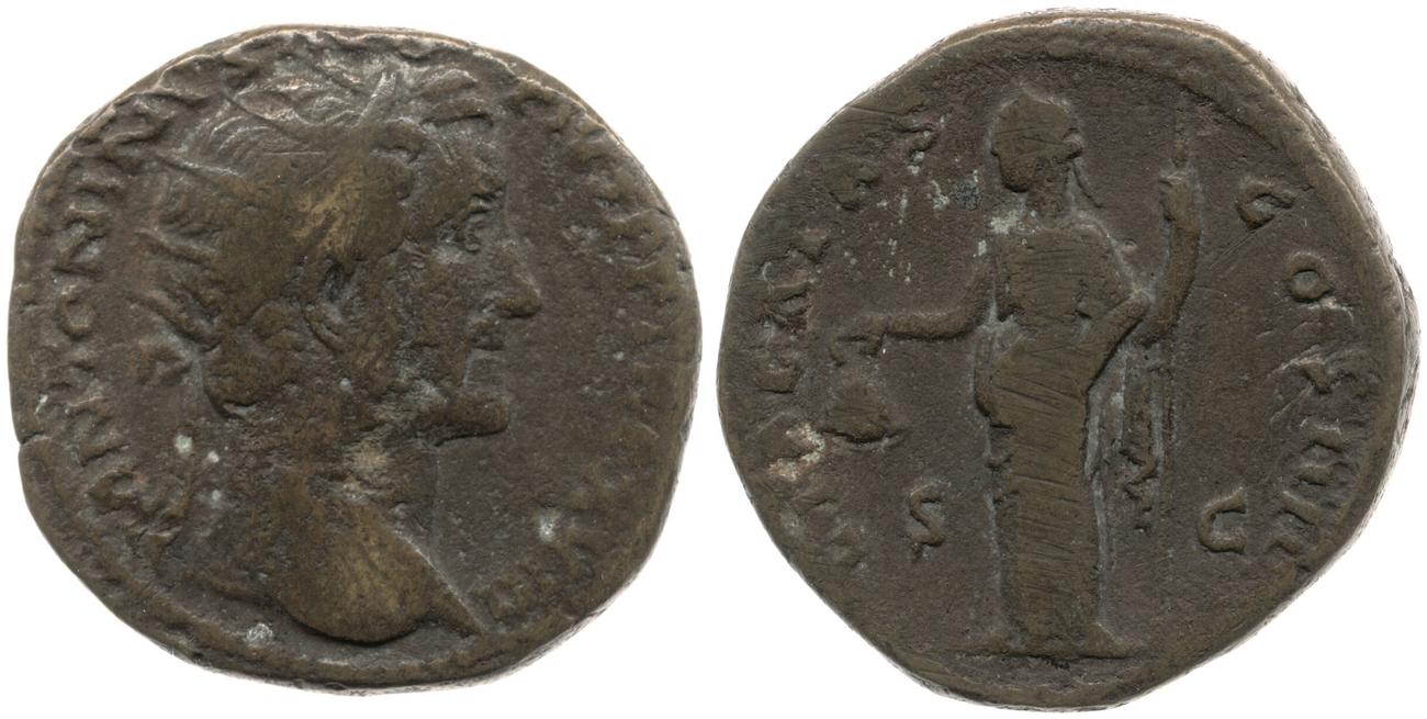 аверс RIC III Antoninus Pius 933