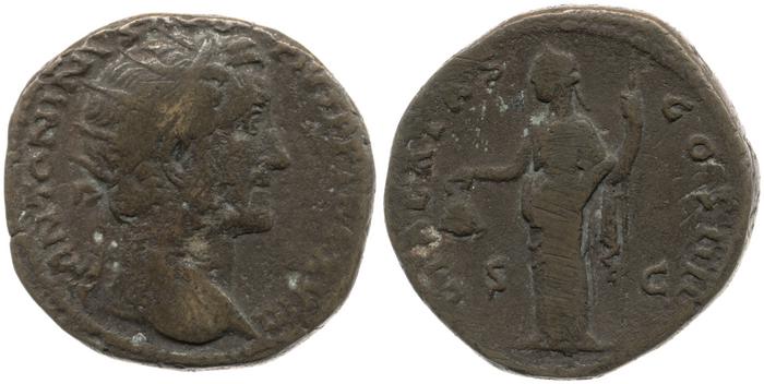 реверс RIC III Antoninus Pius 933