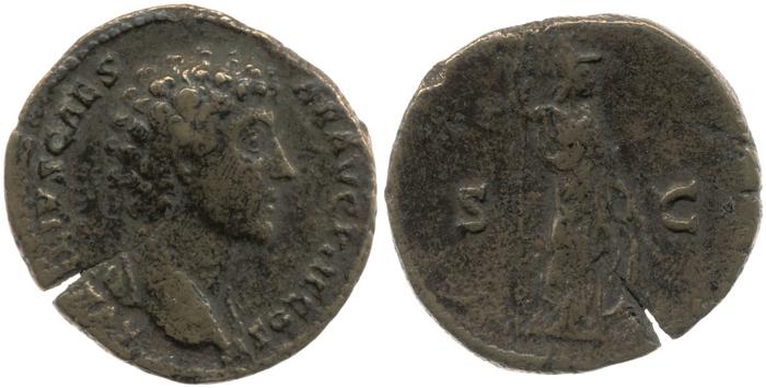 RIC III Antoninus Pius 1264, реверс, Британский музей