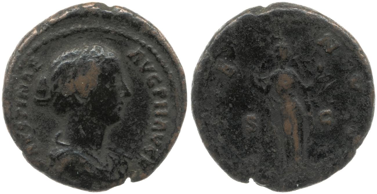 RIC III Antoninus Pius 1410b, аверс, Британский музей