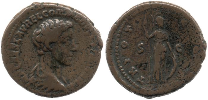 реверс RIC III Marcus Aurelius 1552
