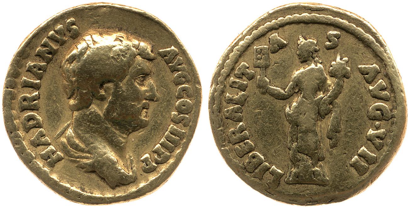 obverse RIC II, Part 3 (second edition) Hadrian 2217