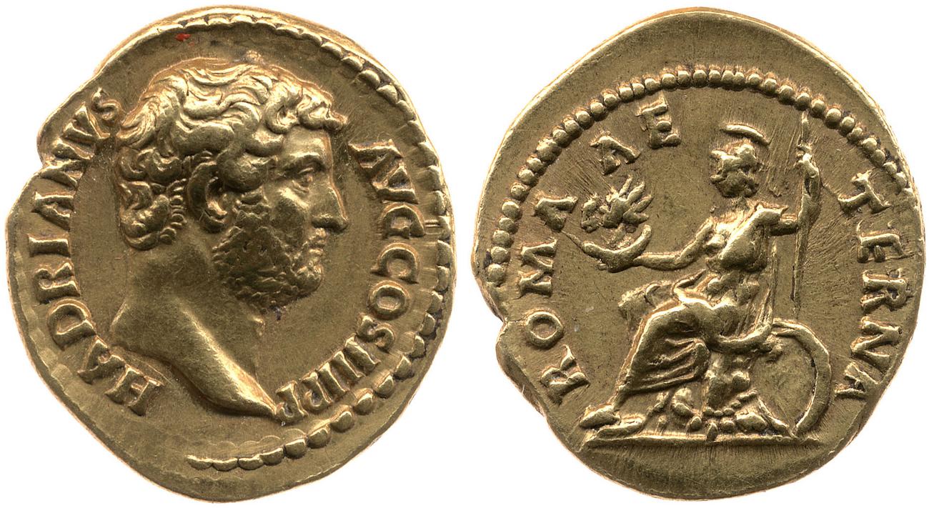 obverse RIC II, Part 3 (second edition) Hadrian 2230