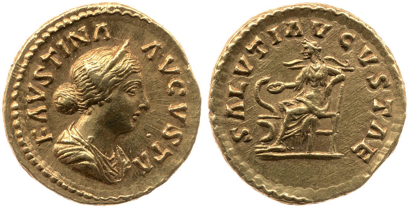 аверс RIC III Marcus Aurelius 717
