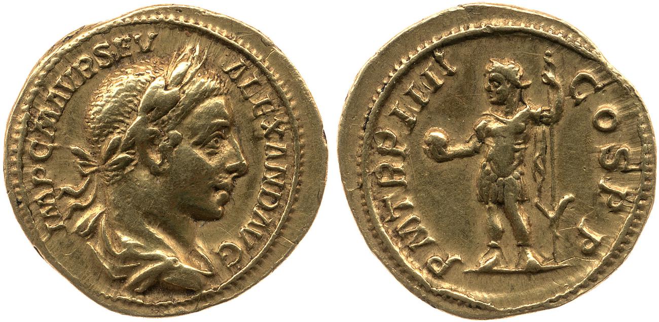 obverse RIC IV Severus Alexander 46