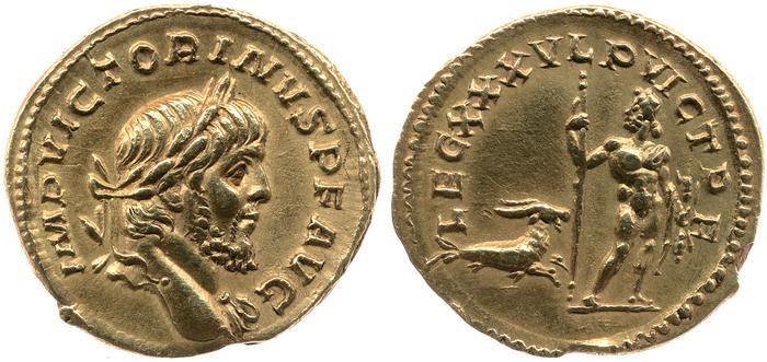 реверс RIC V Victorinus 25