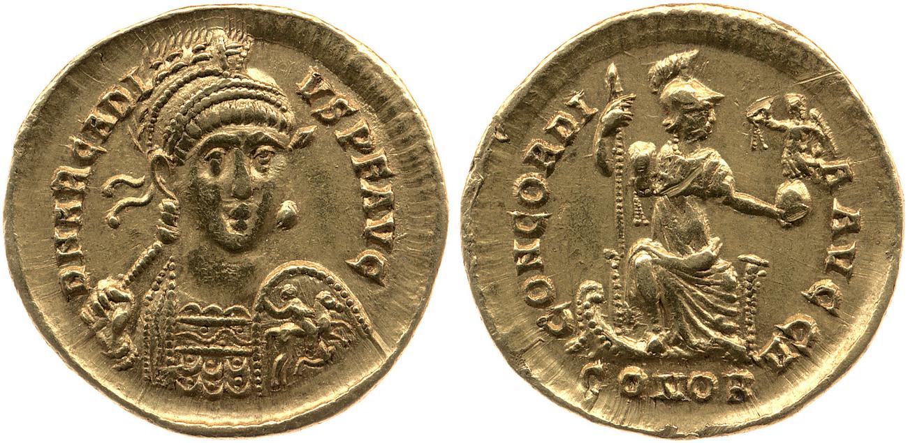 RIC X Arcadius 7, аверс, bm