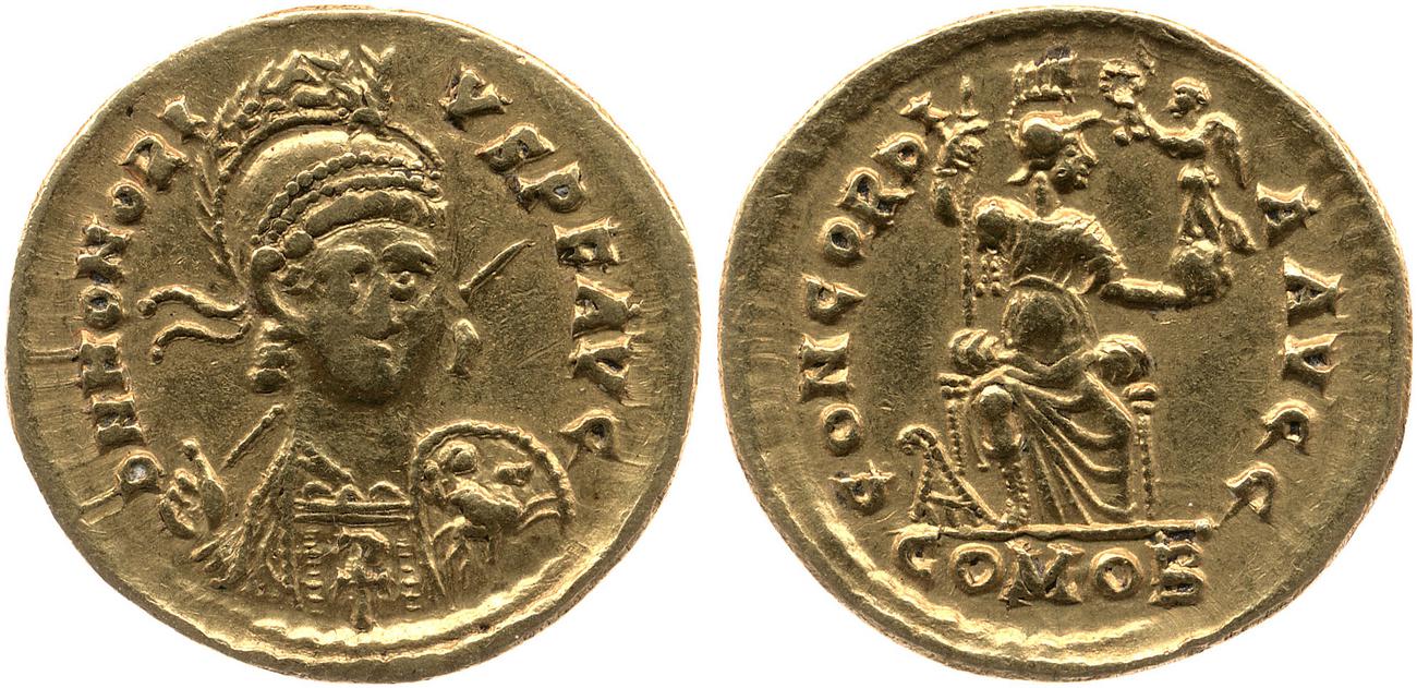 аверс RIC X Arcadius 38