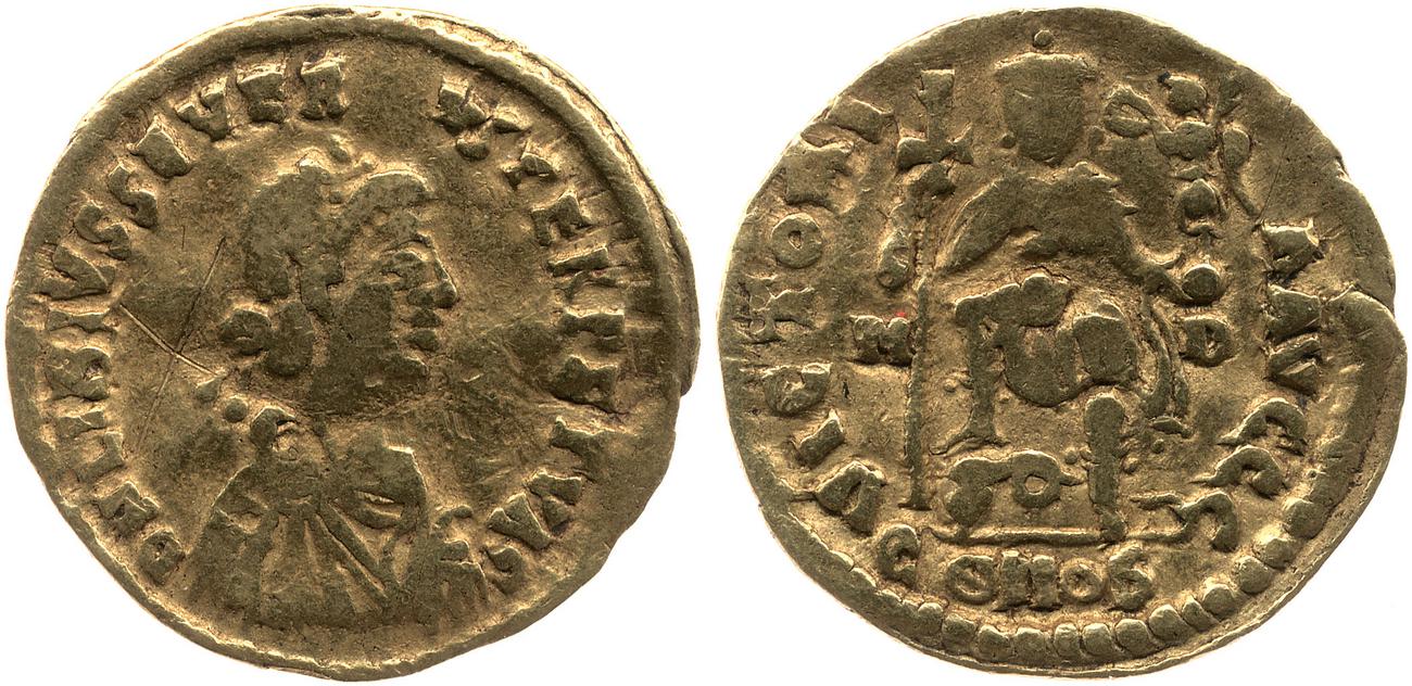 аверс RIC X Libius Severus 2725