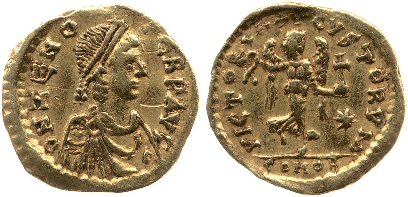 RIC X Zeno (East) 914, аверс, bm