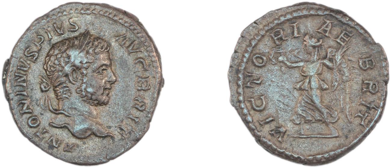 RIC IV Caracalla 231, аверс, Британский музей