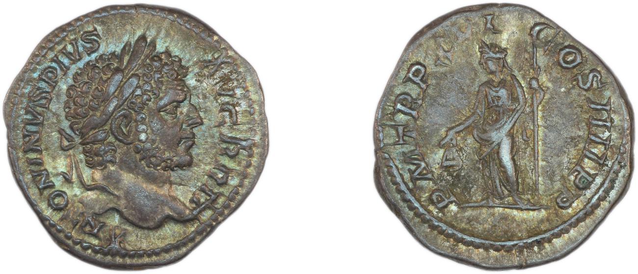 RIC IV Caracalla 209A, аверс, bm
