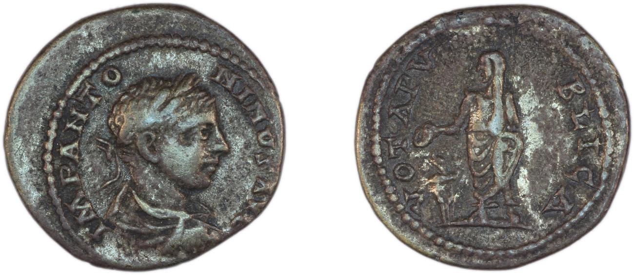 RIC IV Elagabalus 203, аверс, bm