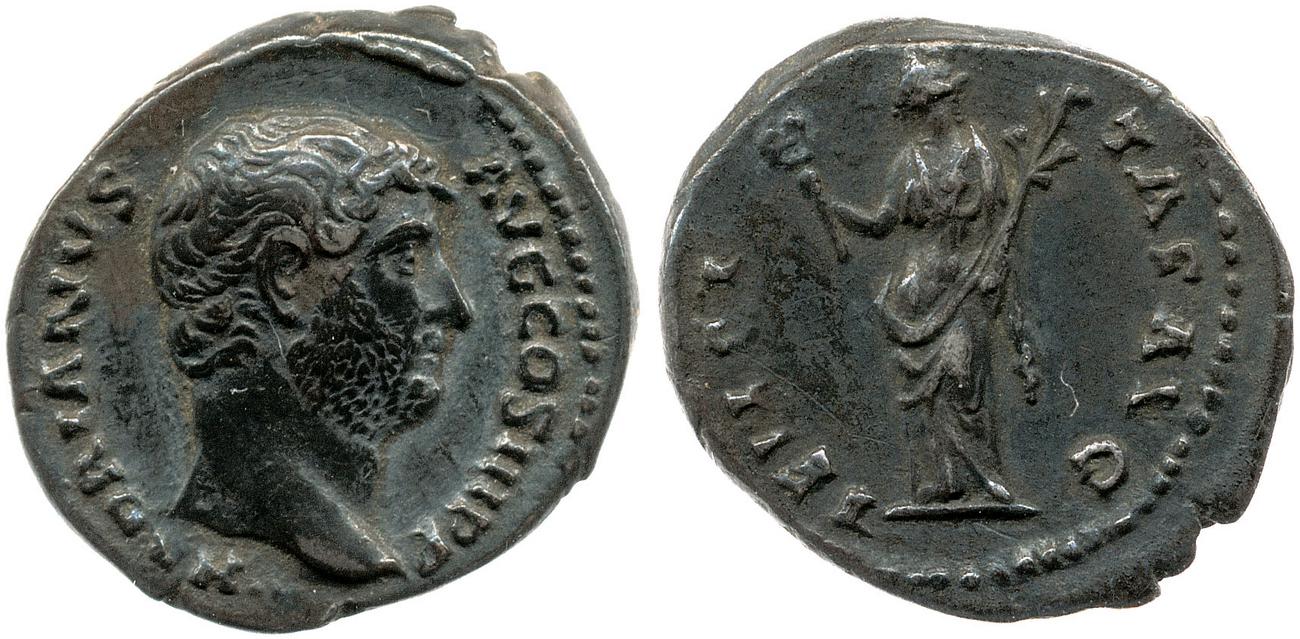 аверс RIC II, Part 3 (second edition) Hadrian 2039