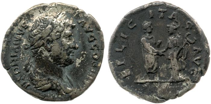 реверс RIC II, Part 3 (second edition) Hadrian 1997