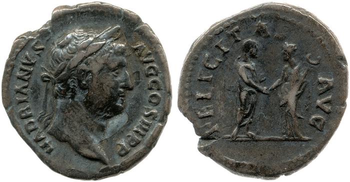 реверс RIC II, Part 3 (second edition) Hadrian 1995