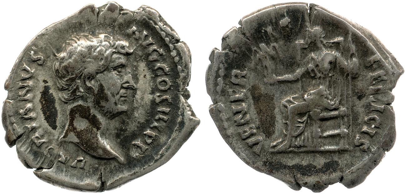 obverse RIC II, Part 3 (second edition) Hadrian 2368