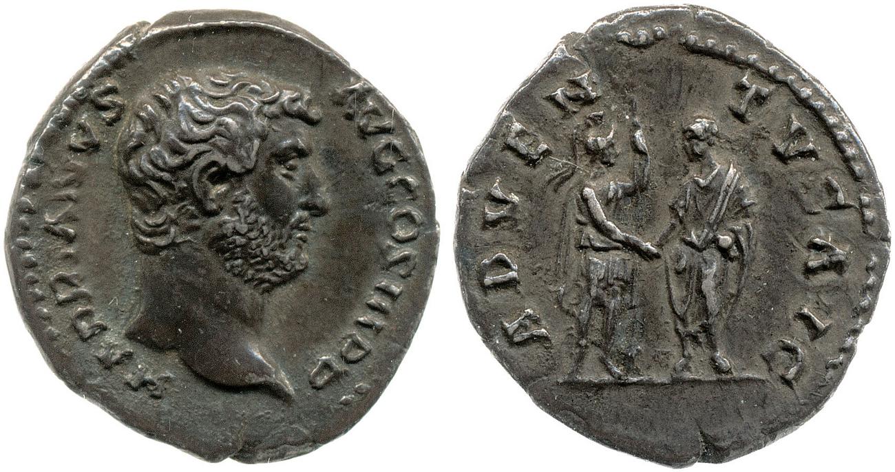 obverse RIC II, Part 3 (second edition) Hadrian 1984