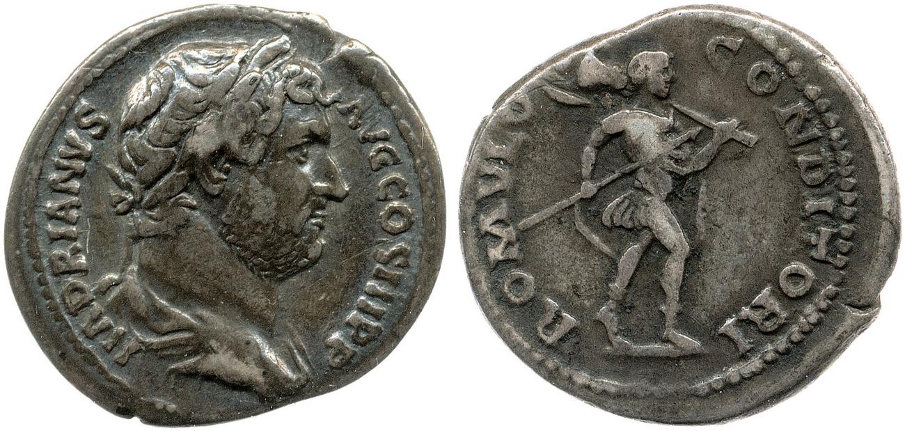 аверс RIC II, Part 3 (second edition) Hadrian 1428