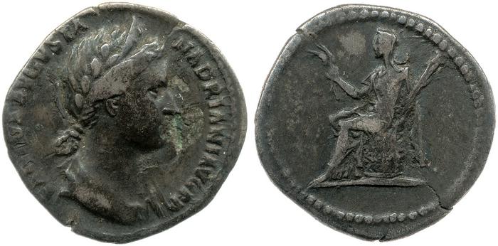 реверс RIC II, Part 3 (second edition) Hadrian 2488