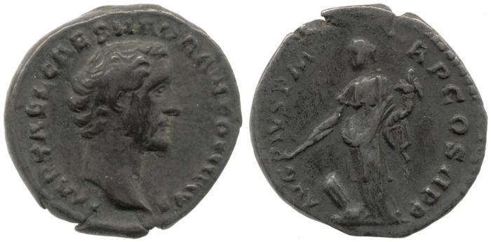 RIC III Antoninus Pius 34, реверс, Британский музей