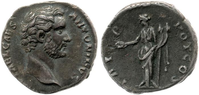 реверс RIC II, Part 3 (second edition) Hadrian 2725