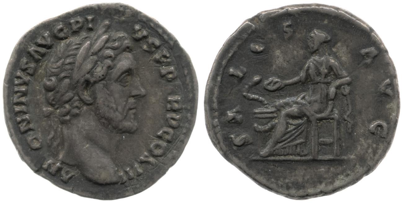 аверс RIC III Antoninus Pius 82