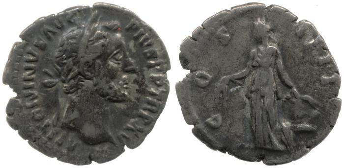 RIC III Antoninus Pius 204, реверс, bm