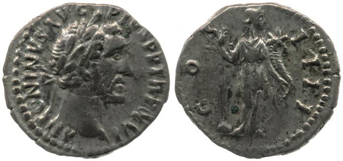 реверс RIC III Antoninus Pius 222