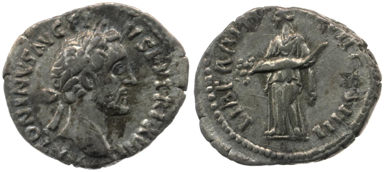 RIC III Antoninus Pius 234, аверс, Британский музей