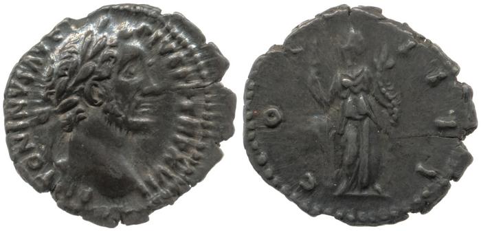 RIC III Antoninus Pius 232, реверс, bm