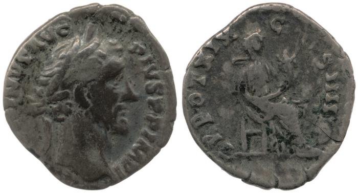RIC III Antoninus Pius 250, реверс, Британский музей