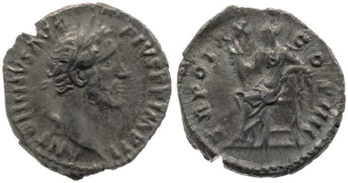RIC III Antoninus Pius 259, реверс, bm