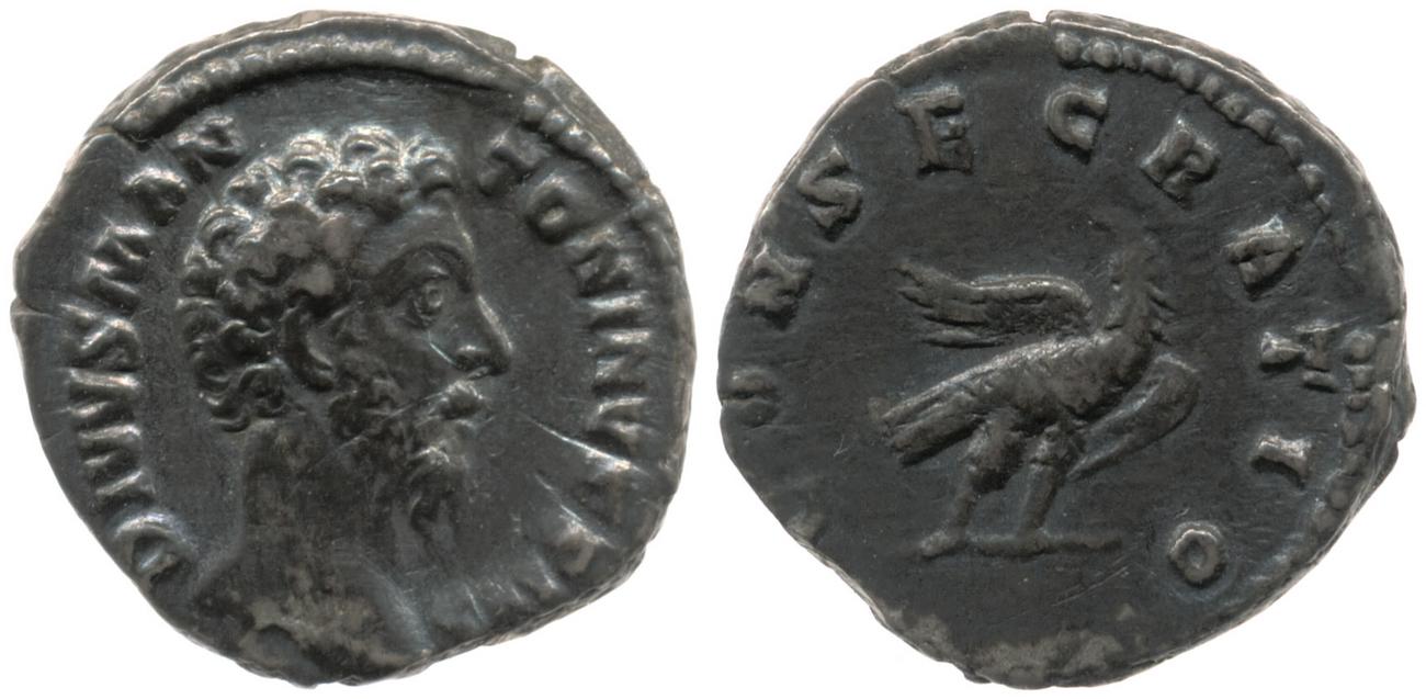 RIC III Commodus 264, аверс, bm