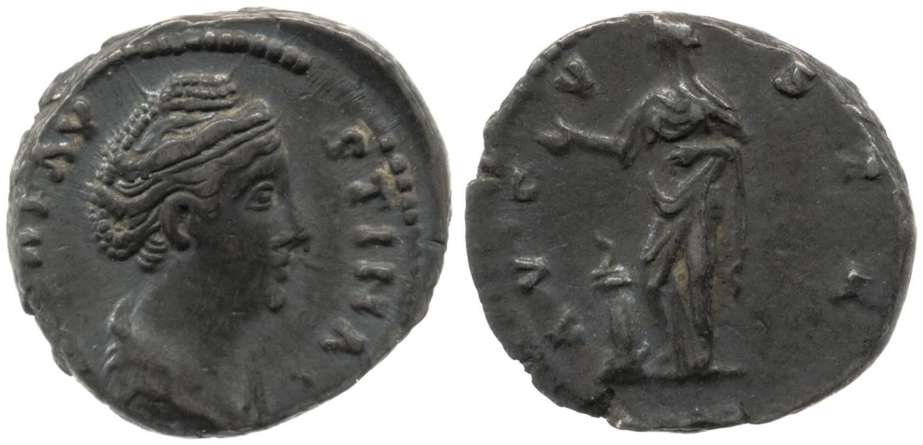 RIC III Antoninus Pius 374, аверс, Британский музей